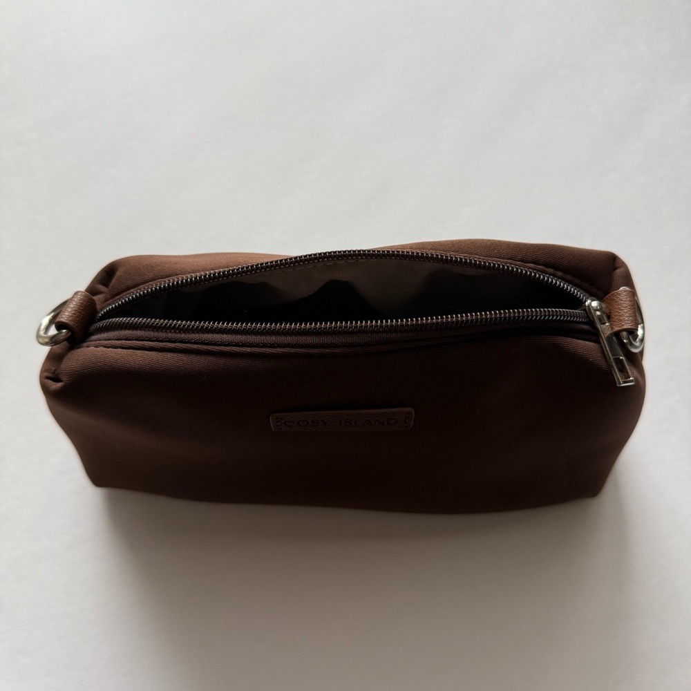 Cosy Island Brown and Cream Fly Woven Women's Purse Set - Picture 8 of 10